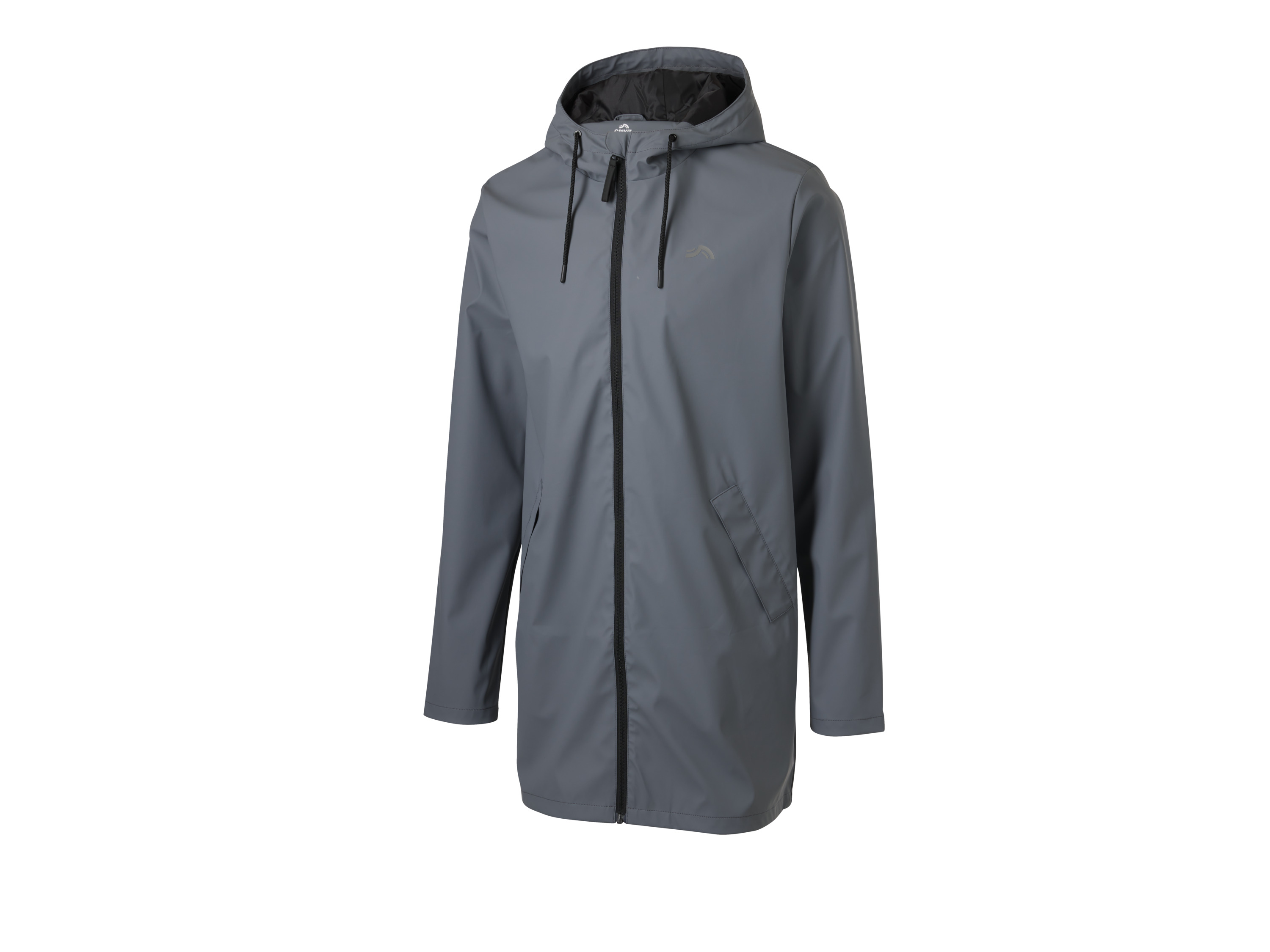 Crivit Parka przeciwdeszczowa męska Szary, XL 56/58