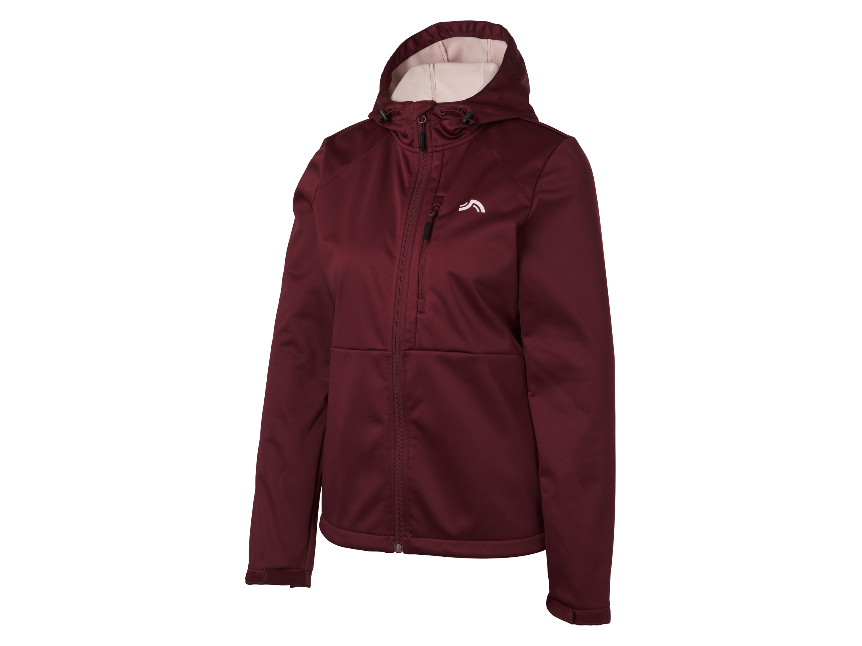 Crivit Kurtka softshell damska Czerwony, XS 32/34