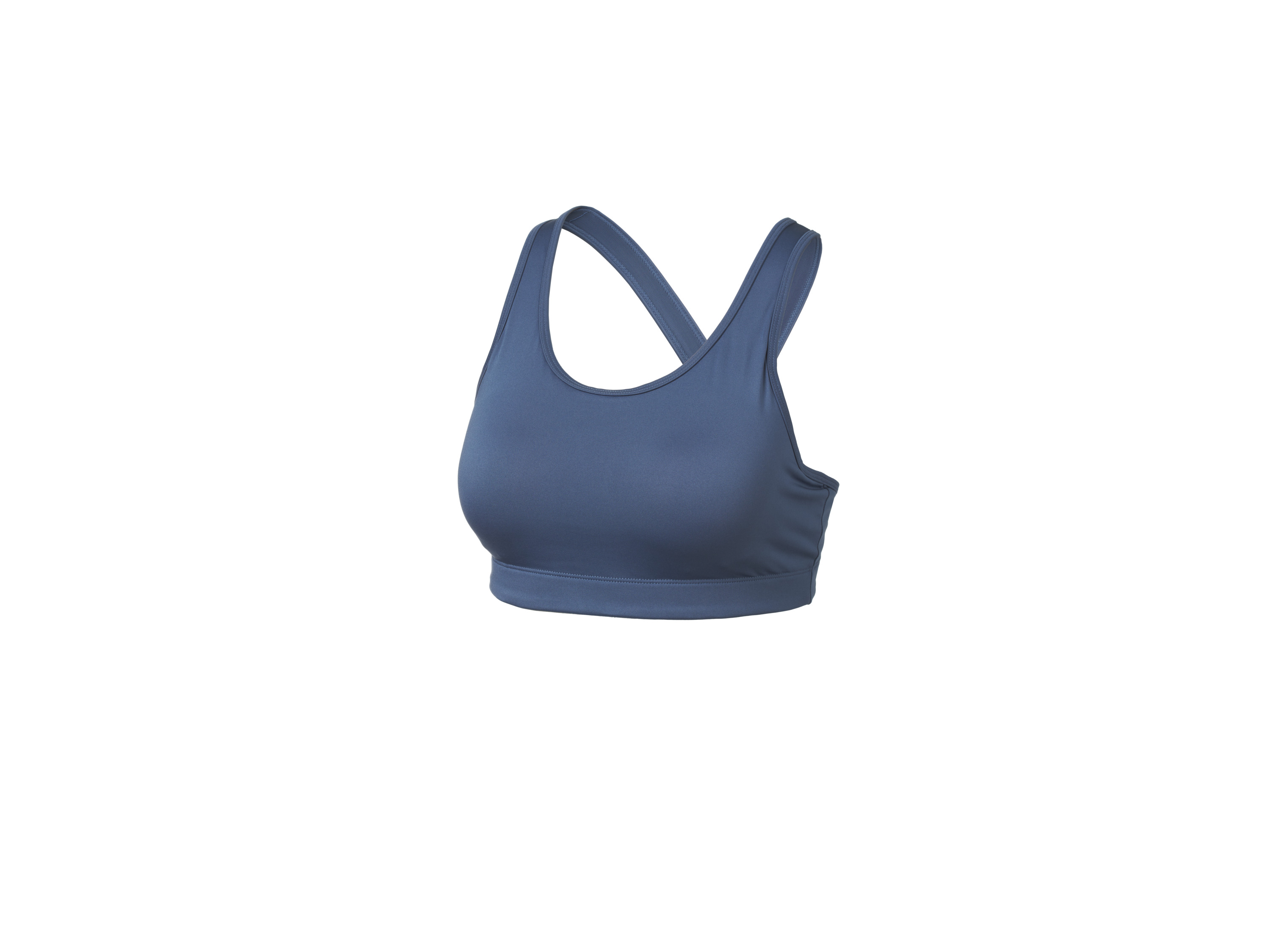 Crivit Biustonosz sportowy damski Niebieski, L44/46