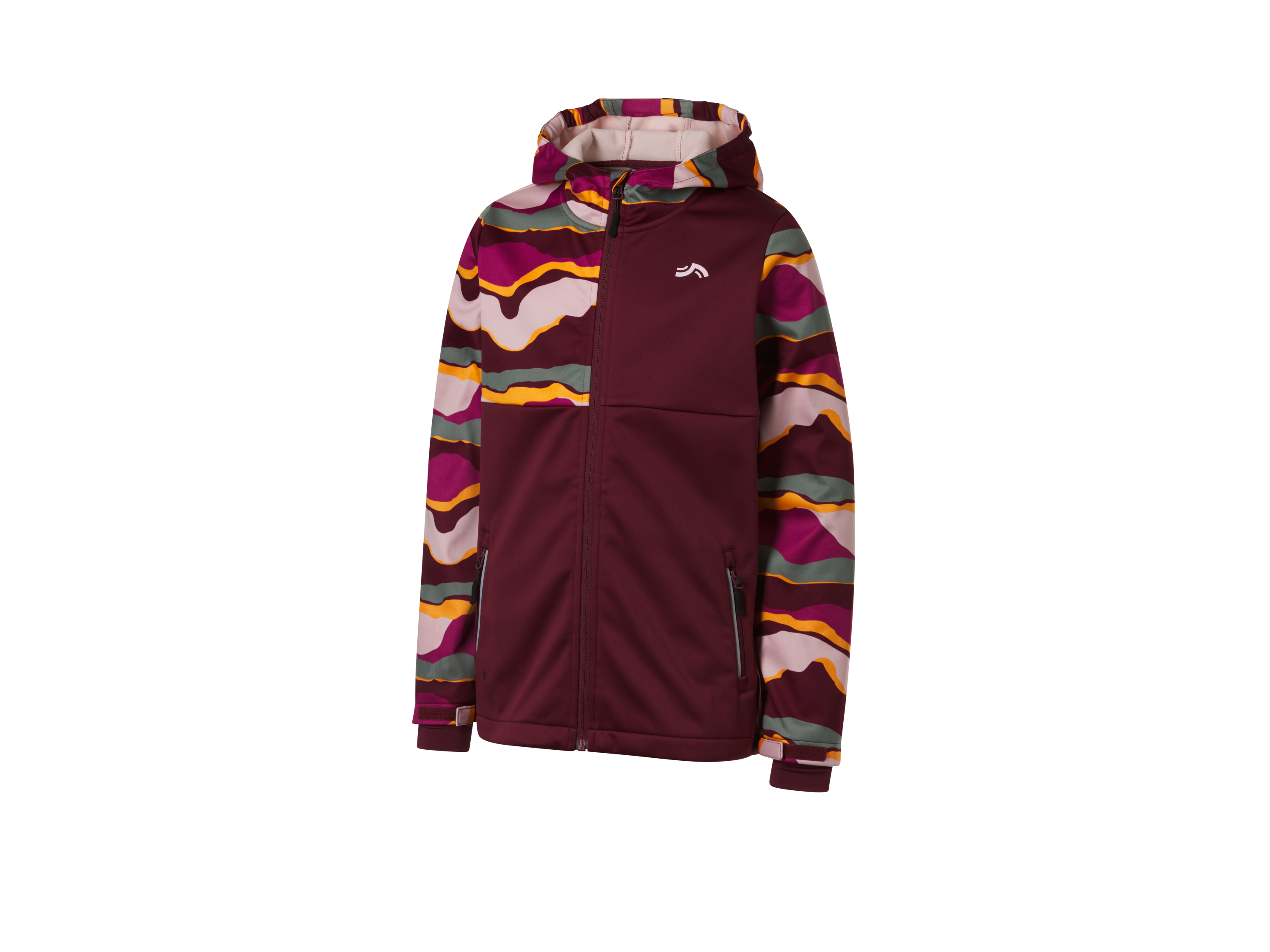 Crivit Kurtka softshell dziecięca Wzorzysty, 158/164