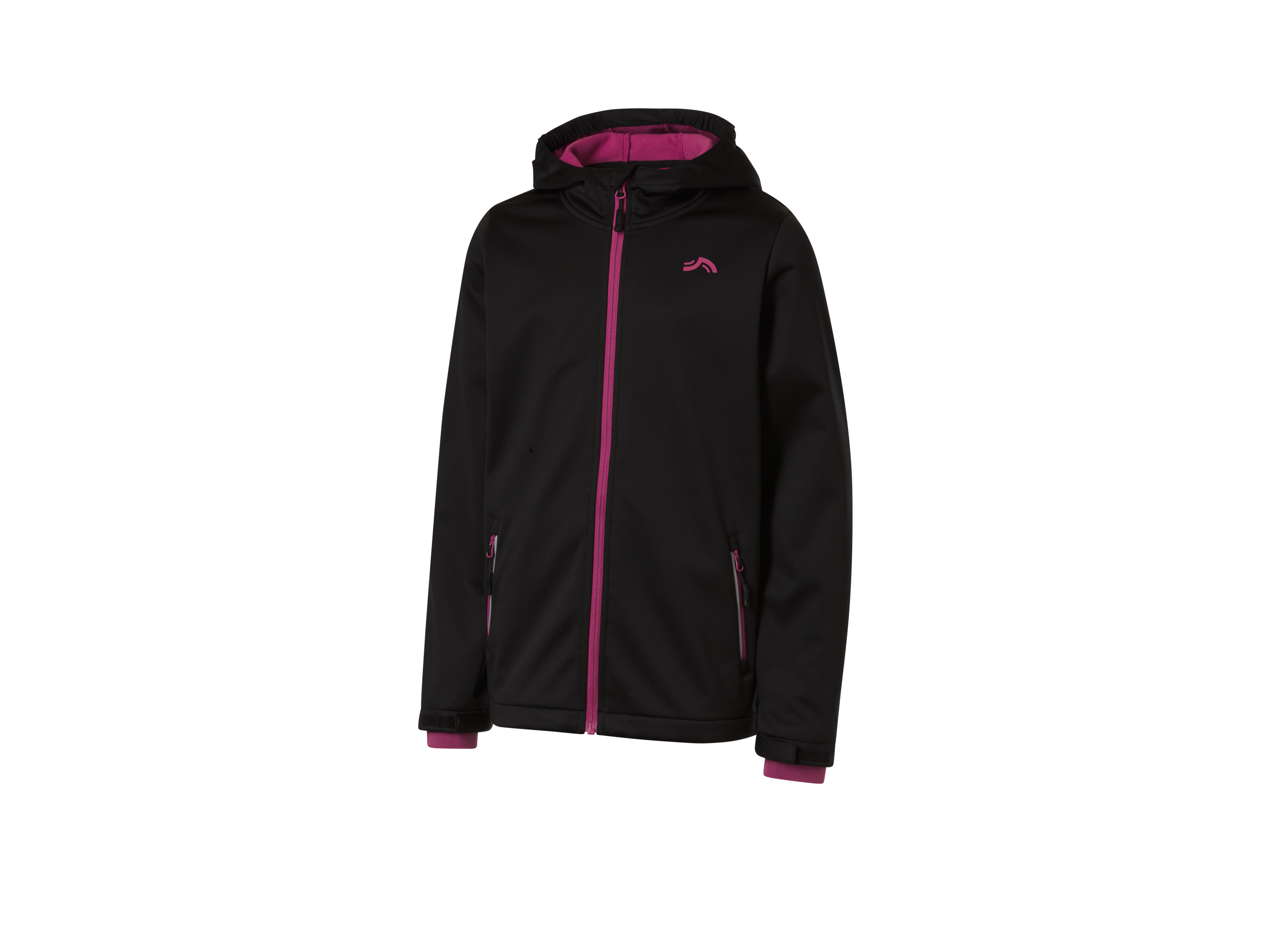 Crivit Kurtka softshell dziecięca Czarny, 158/164