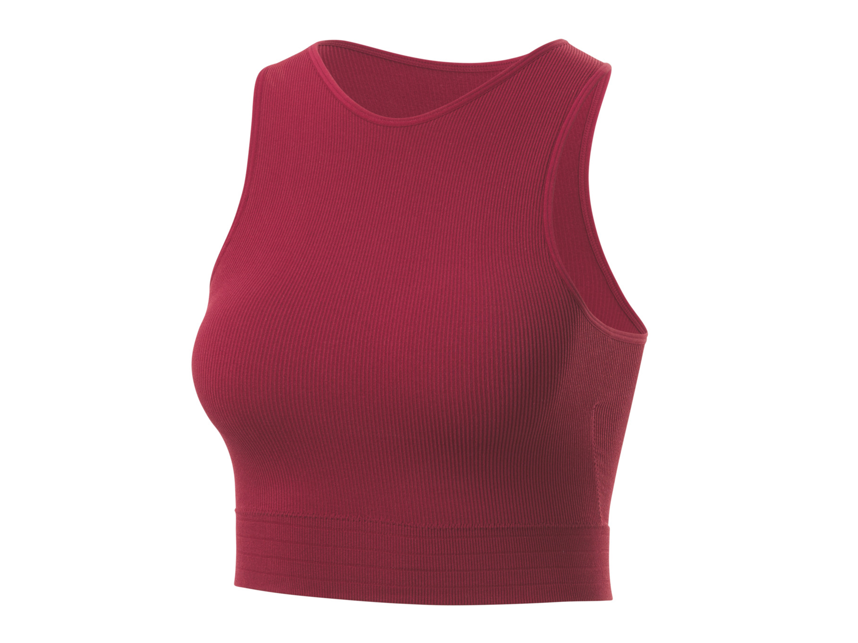 Crivit Damski biustonosz chłodzący sportowy typu bustier Czerwony, M 40/42