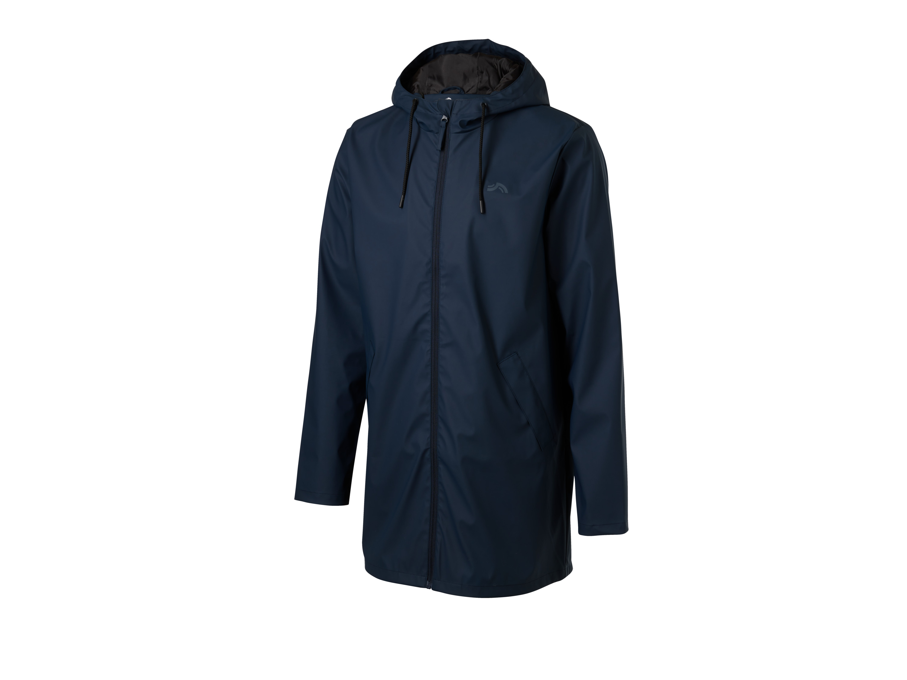 Crivit Parka przeciwdeszczowa męska Granatowy, M 48/50