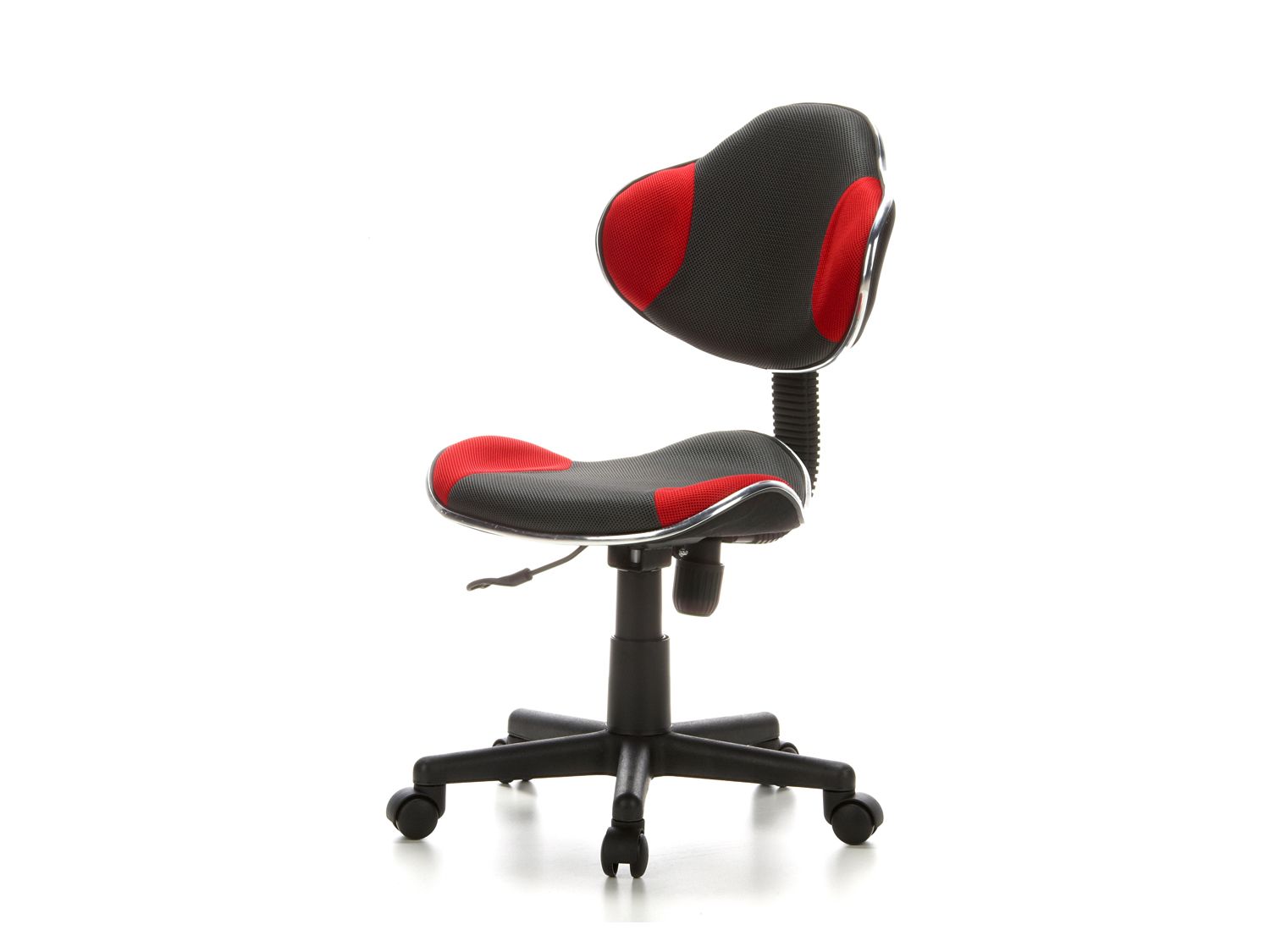 hjh Office Krzesło obrotowe dla dzieci Kiddy Gti-2 Szary/czerwony