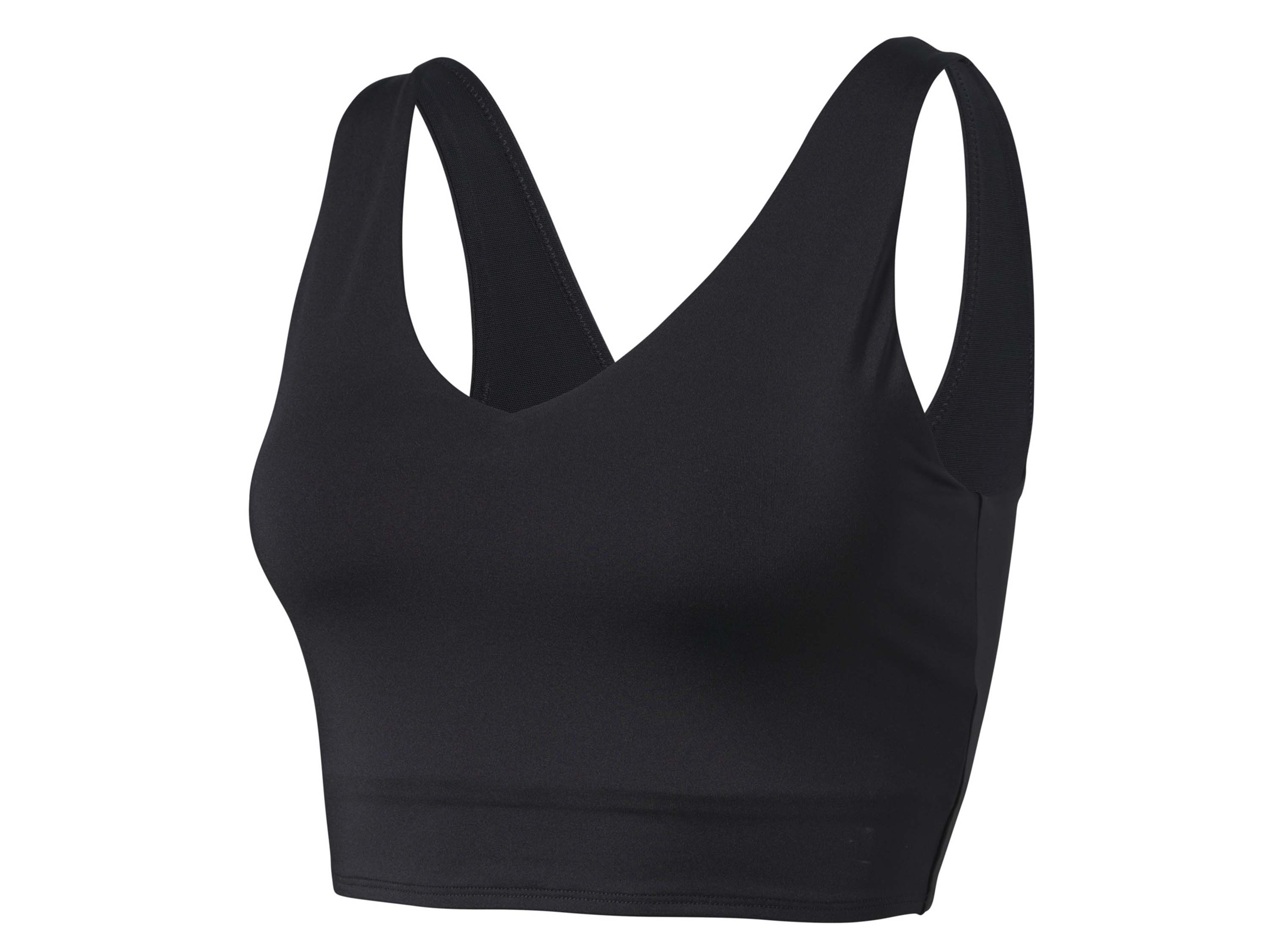 Crivit Biustonosz sportowy damski Czarny, XS 32/34