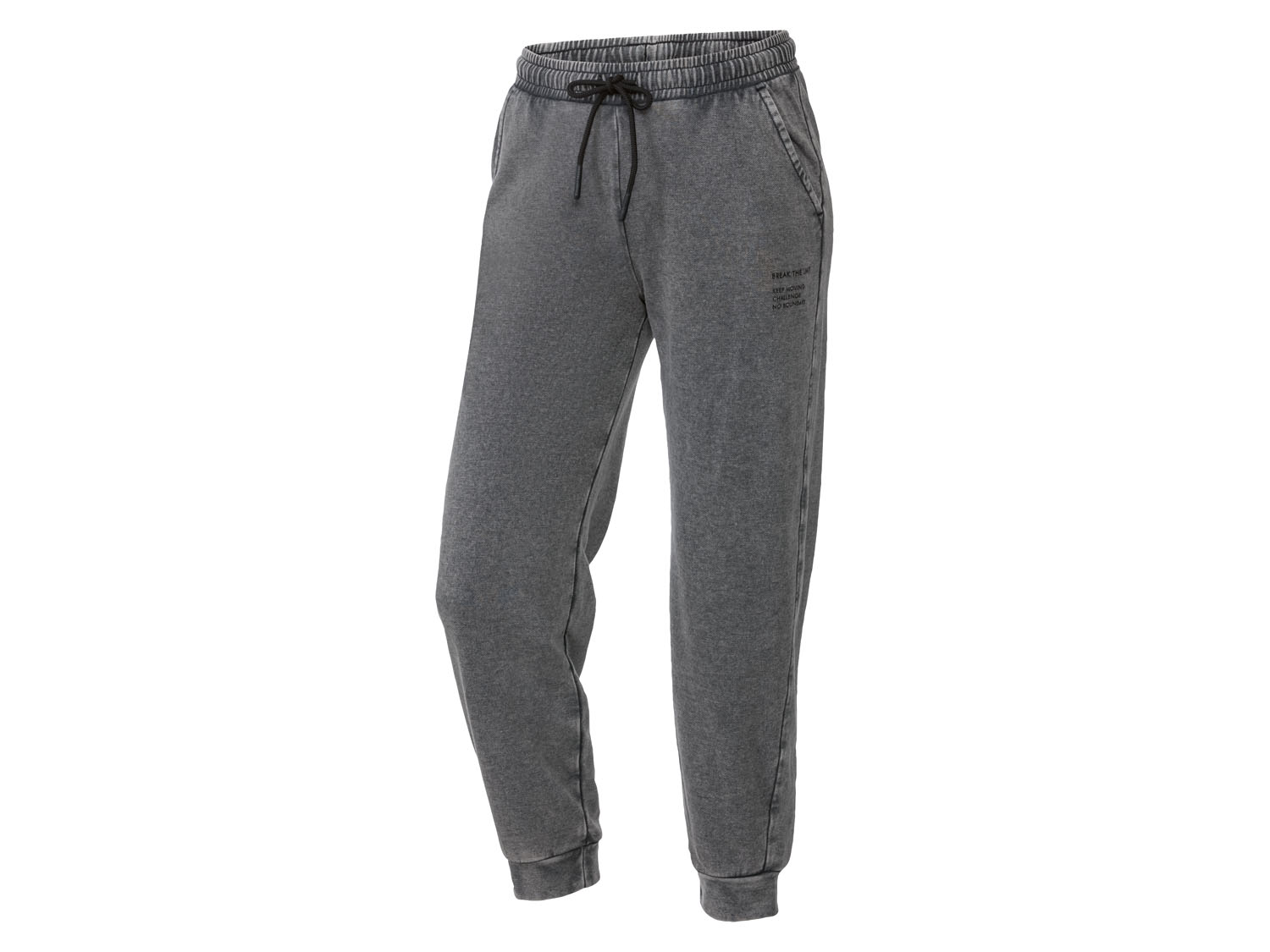 Crivit Spodnie dresowe damskie, 1 para XS 32-34, Ciemnoszary