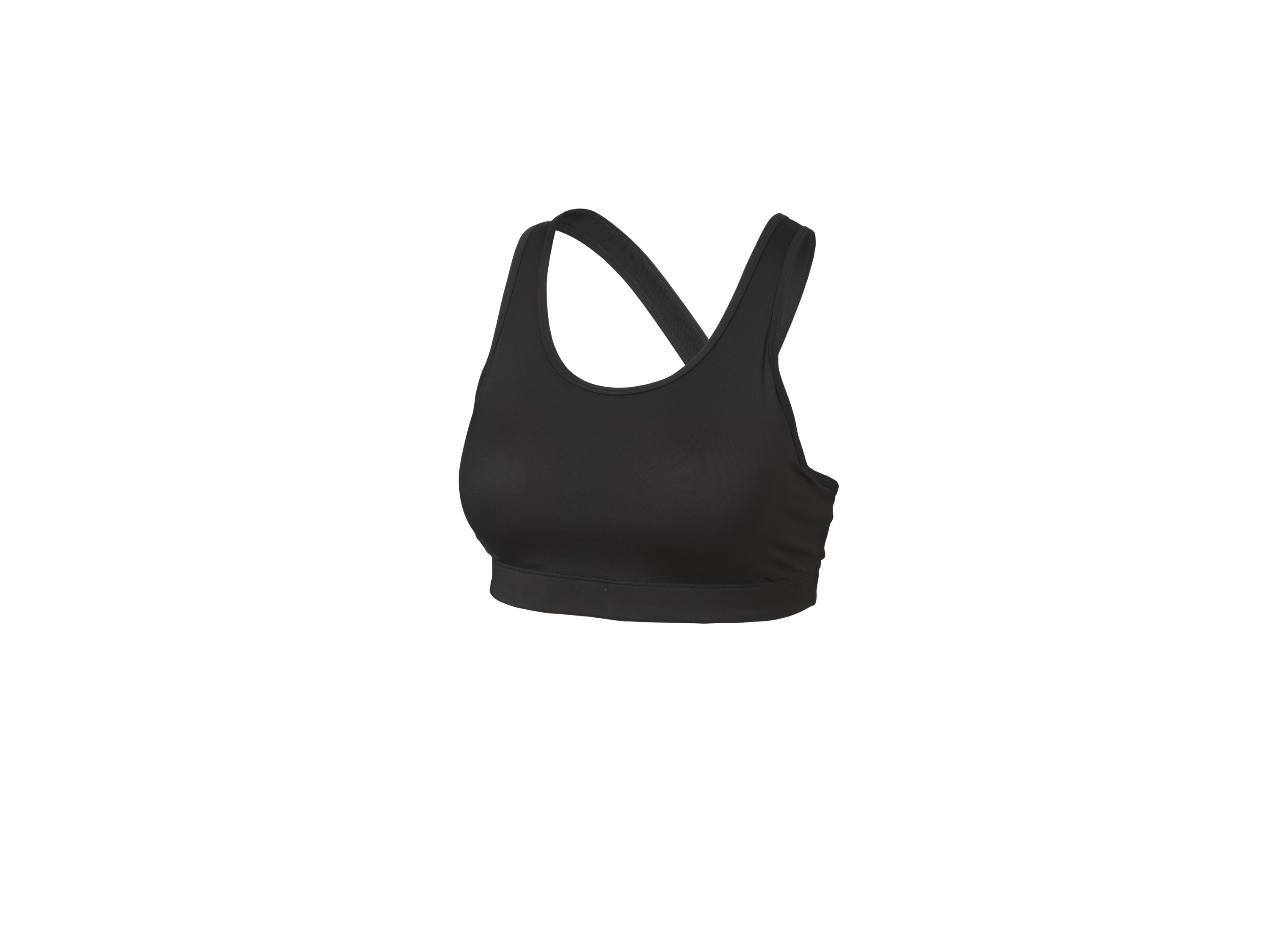 Crivit Biustonosz sportowy damski Czarny, S36/38