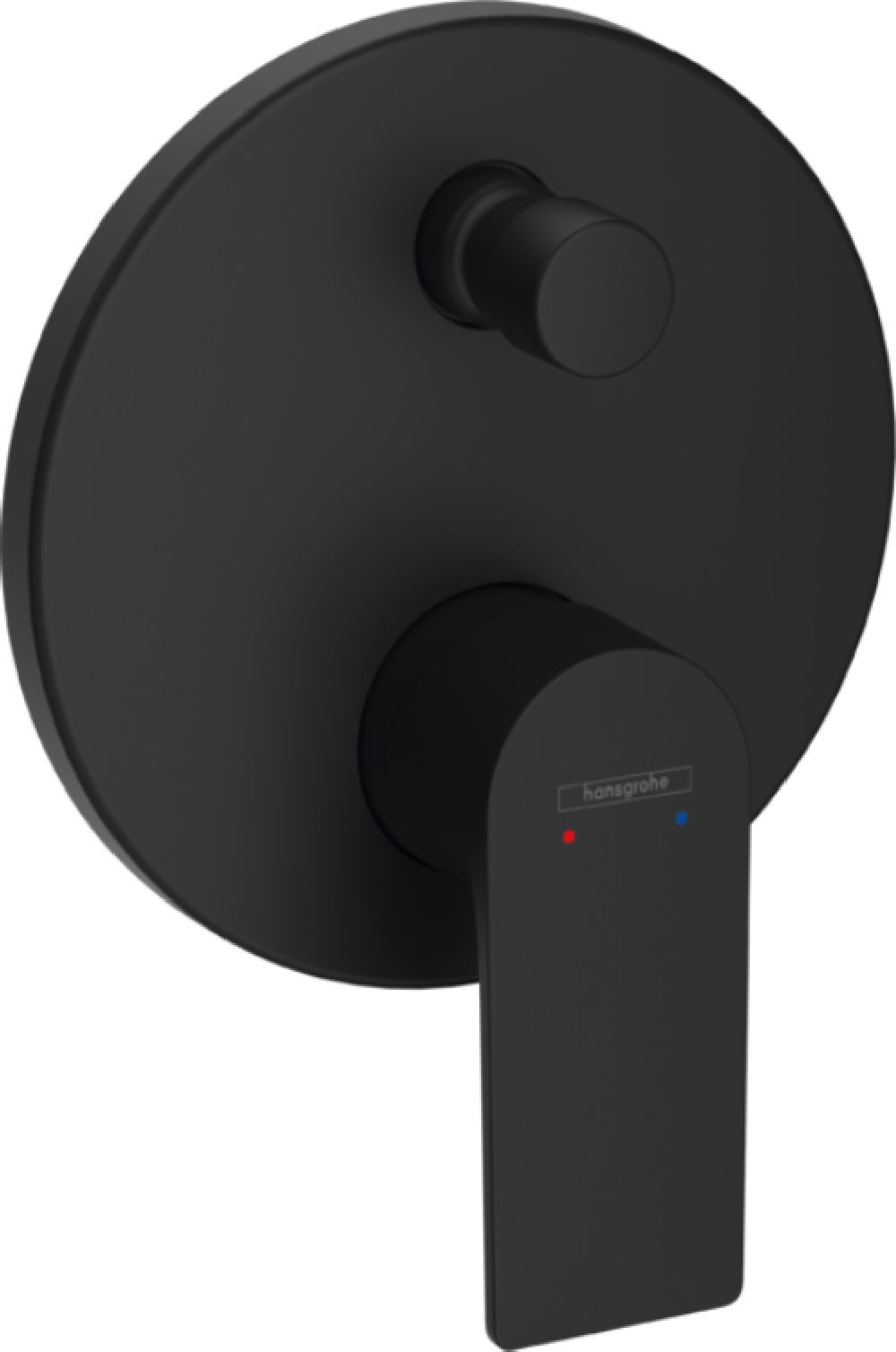 Darmowa Dostawa - Bateria wannowo-prysznicowa podtynkowa czarna Hansgrohe Rebris E 72468670