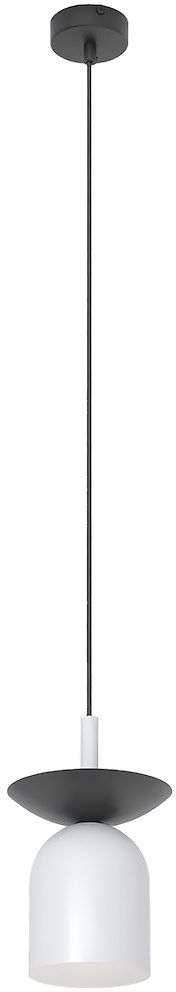 Darmowa Dostawa - Lampa wisząca 1x10 W czarna Emibig Ego 16111