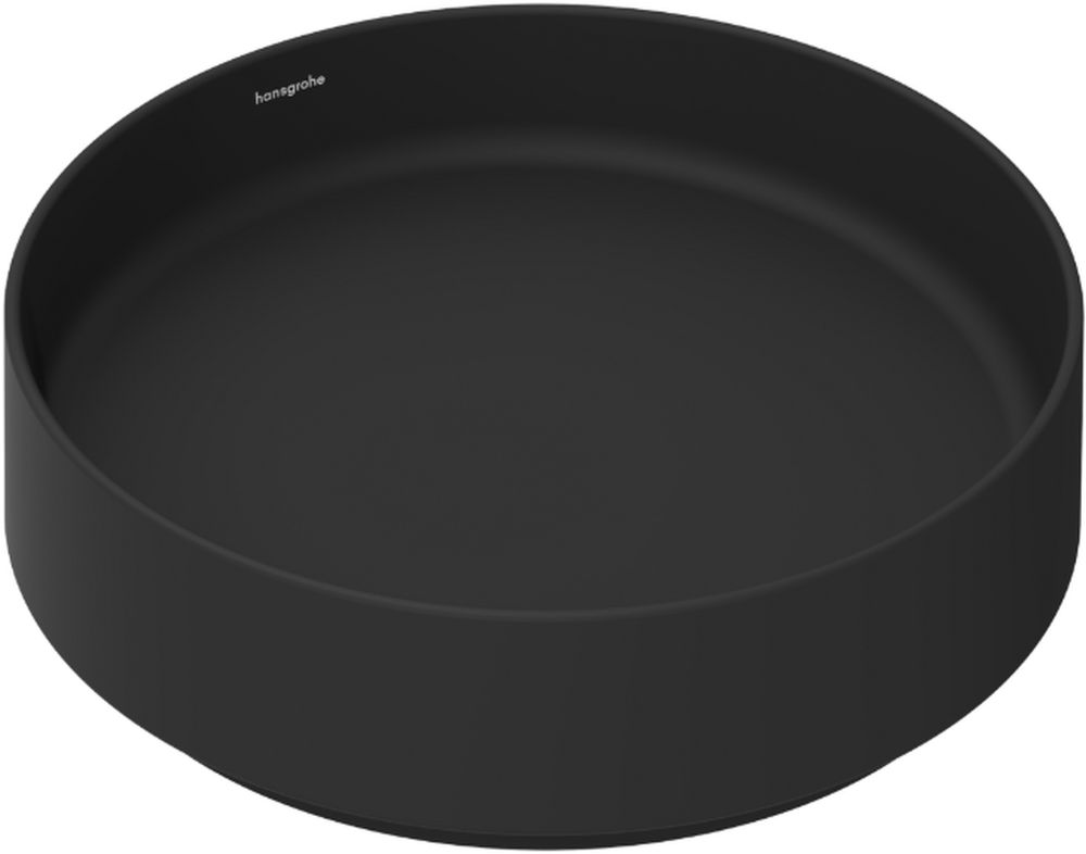 Darmowa Dostawa - Umywalka 40x40 cm okrągła nablatowa czarna Hansgrohe Xuniva Evo S 60323670