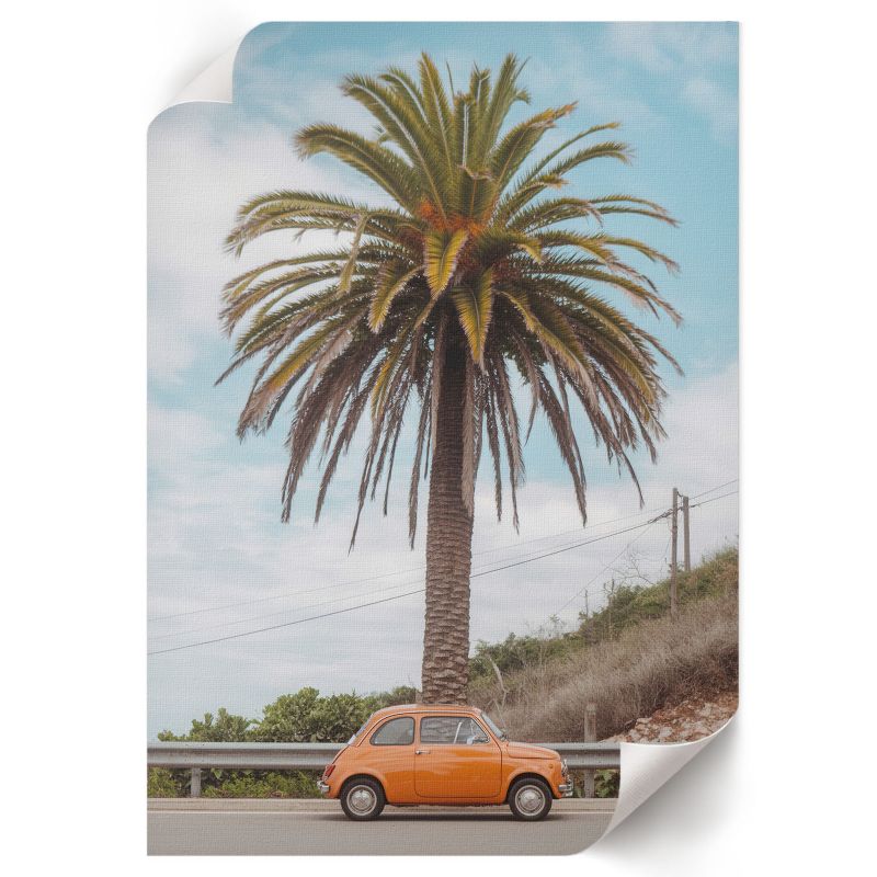 Plakat Dekoracyjny ArtPrintCave 29,7x42 cm Palma retro Theo "Pulse" Adams 1 szt.