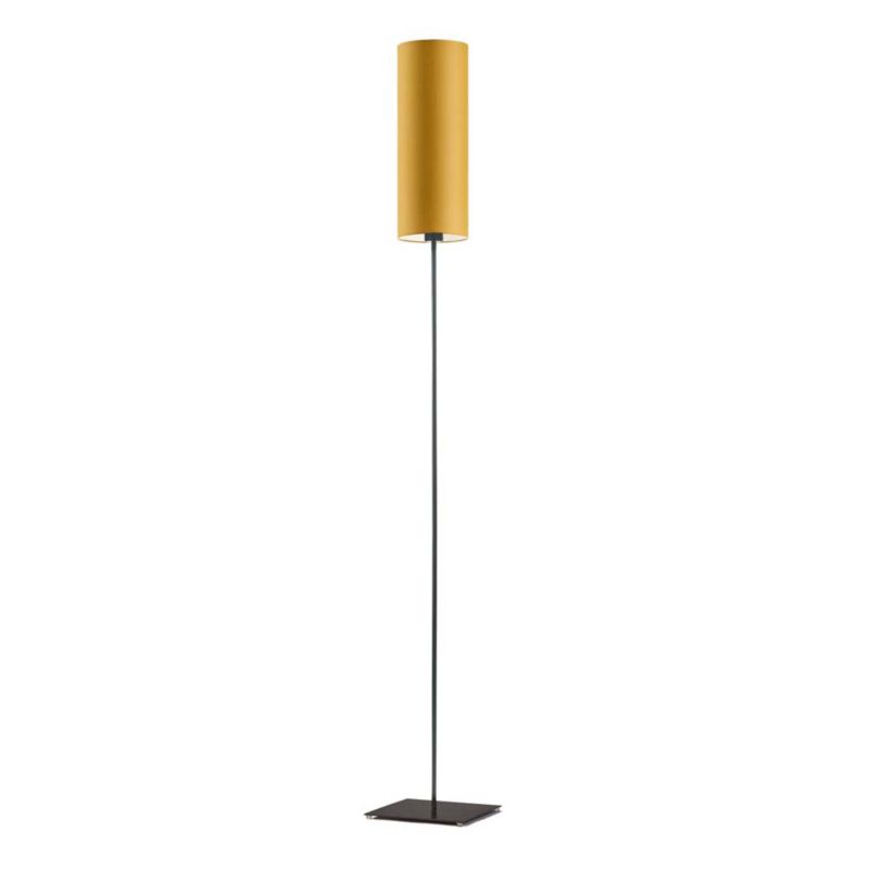 Lampa stojąca Volta Light Factory podłogowa z abażurem musztardowy tuba BELL 1szt.