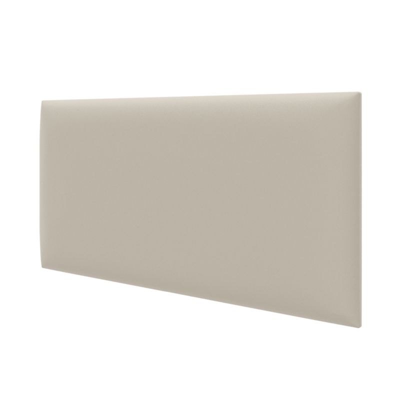 Panel tapicerowany ścienny Stegu wezgłowie 60x30 cm Kremowy welur - akustyczny, dekoracyjny 1 szt.
