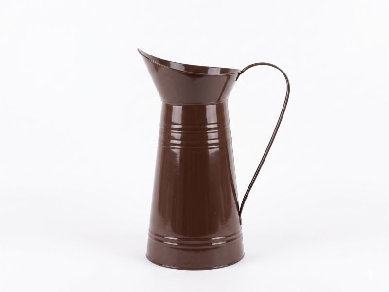 Wazon metalowy Mondex Roger 27x17x38,5cm czekoladowy 1 szt.