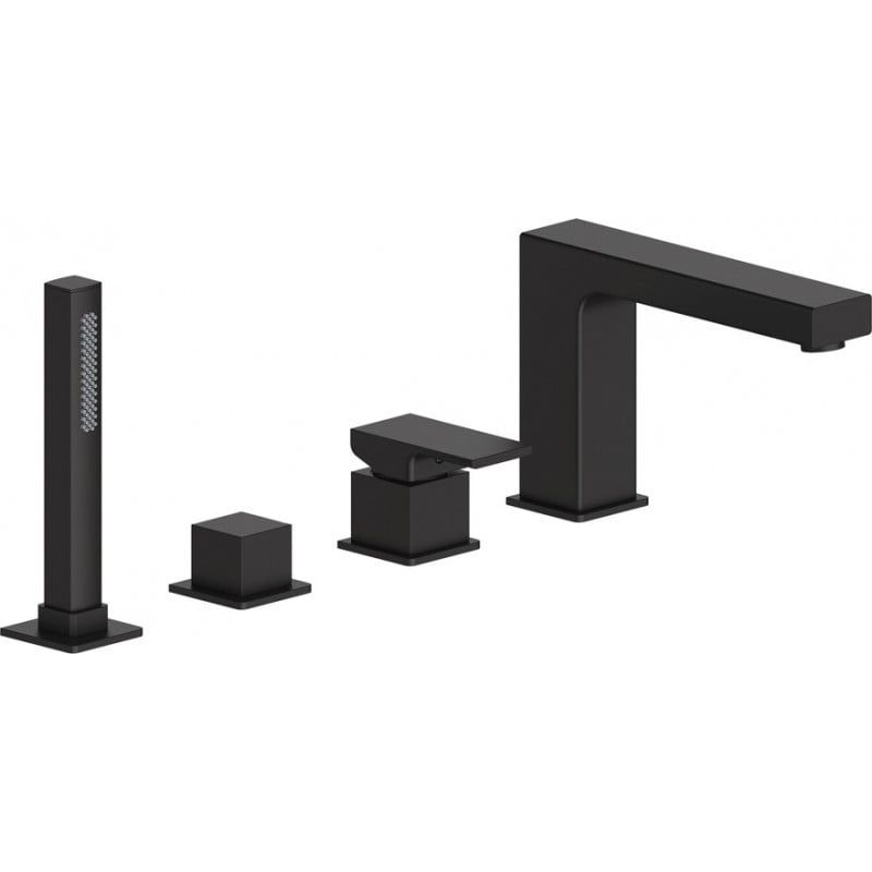 Bateria wannowa Mexen Cube czarna 1 szt.