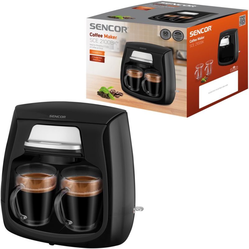 Ekspres Do Kawy Sencor SCE 2100BK Przelewowy 500W 1 szt