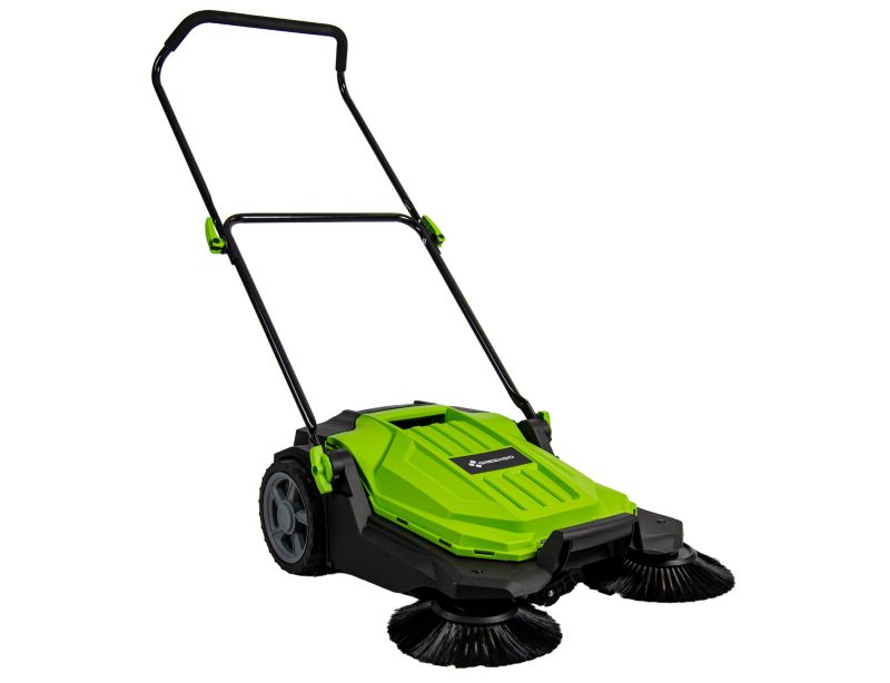Zamiatarka ręczna Greenso ZAR65 do kostki podjazdów tarasu magazynu piasku 65 cm 1 szt.