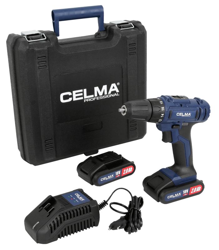 Wiertarko - wkrętarka CELMA Professional WAK-Li 18GEO+ 18V 42Nm 2 x 2Ah 1 szt.