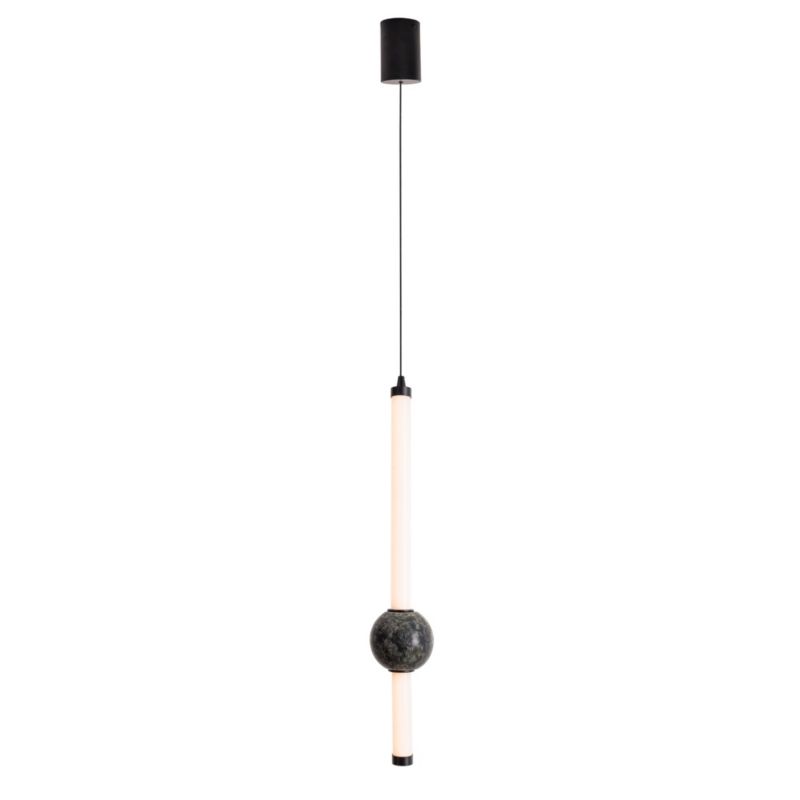 Lampa sufitowa ozdobna kulka Maxlight VERDES czarno-biała LED 10W biały ciepły 3000K 456lm IP20 - 1 szt.