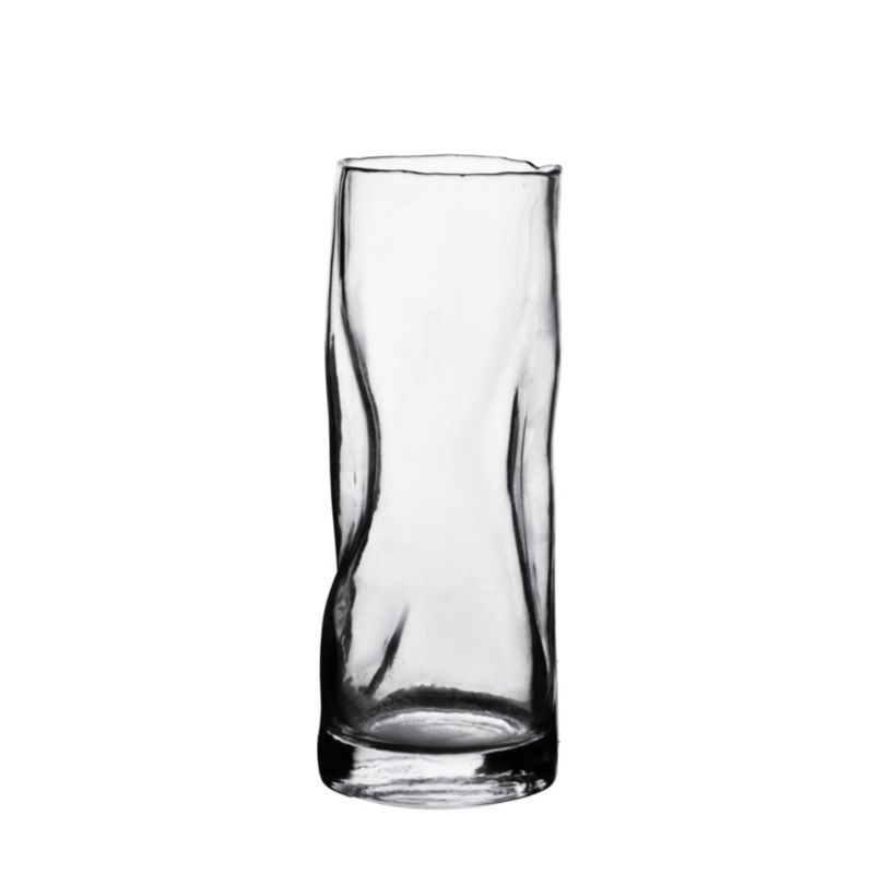 Wazon szklany SERENITE 9,5x9,5x25 cm transparentny 1szt