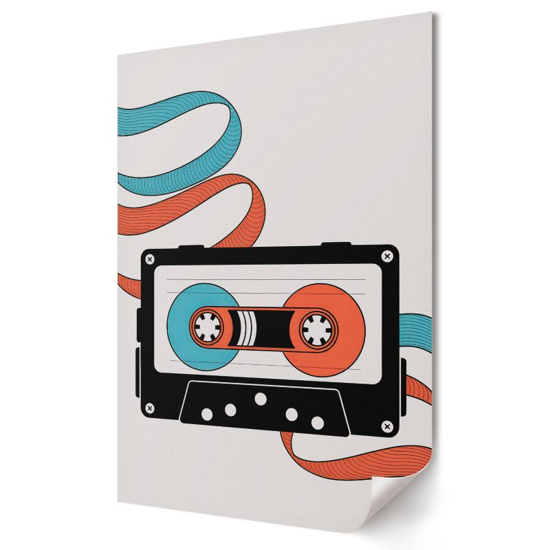 Plakat Wallfluent Format A1 Kaseta retro Studio Aurora Line 1 szt.