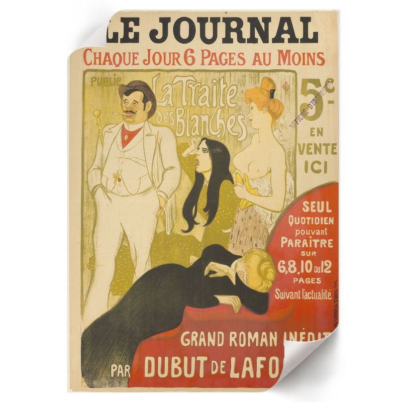 Plakat Do Sypialni ArtPrintCave 42x59,5 cm La Traite des Blanches Théophile Steinlen 1 szt.