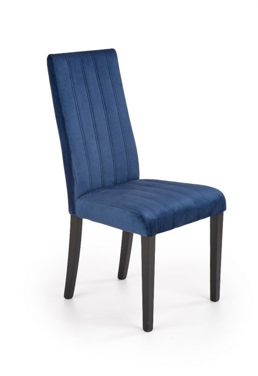 Krzesło Halmar tapicerowane DIEGO 2 VELVET granatowe 1 szt