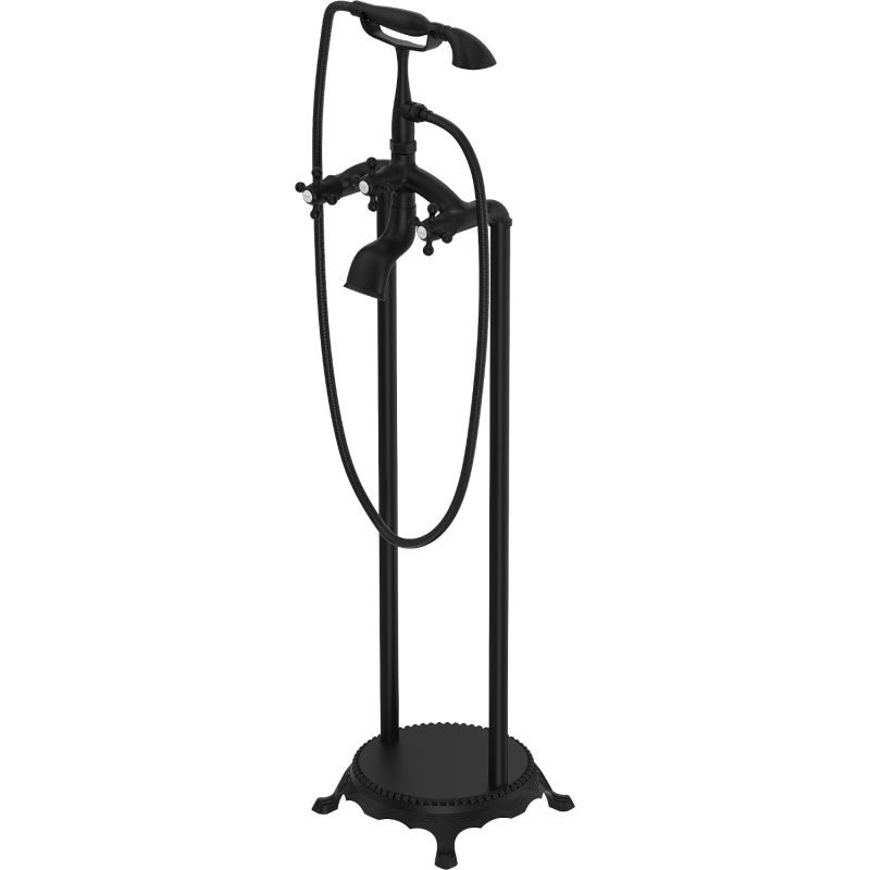 Bateria wannowa wolnostojąca Mexen Retro czarna 111 cm 1 szt.