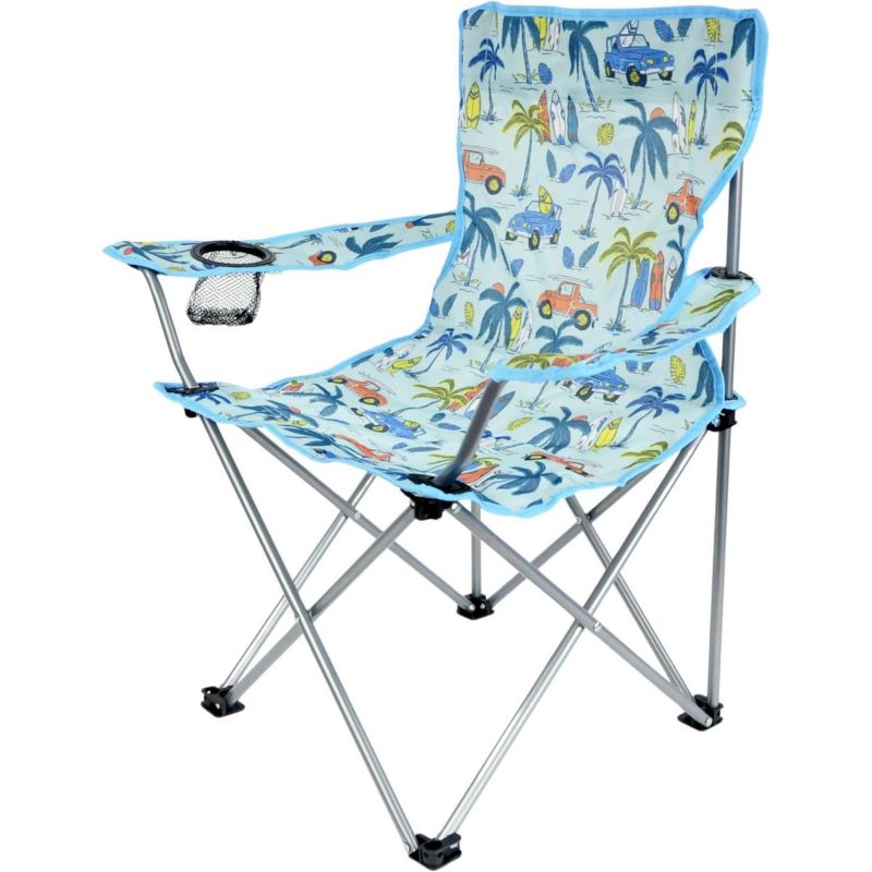 Krzesło Koopman turystyczne składane dziecięce niebieskie Kids Collection 1szt.