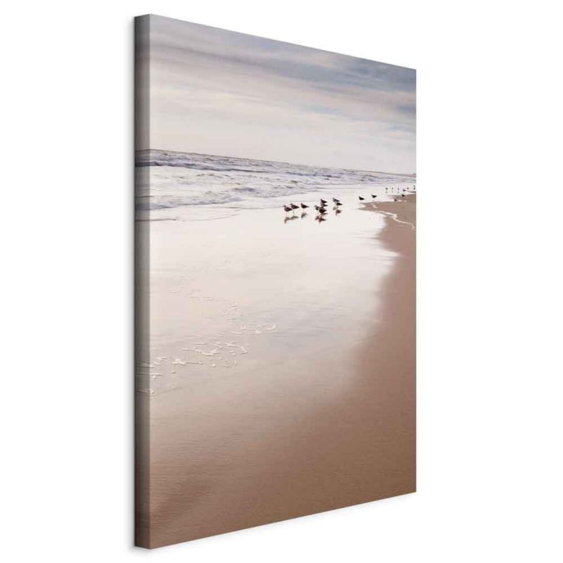 Obraz Artgeist Jesienna plaża 80 x 120 cm płótno włoskie 1 szt
