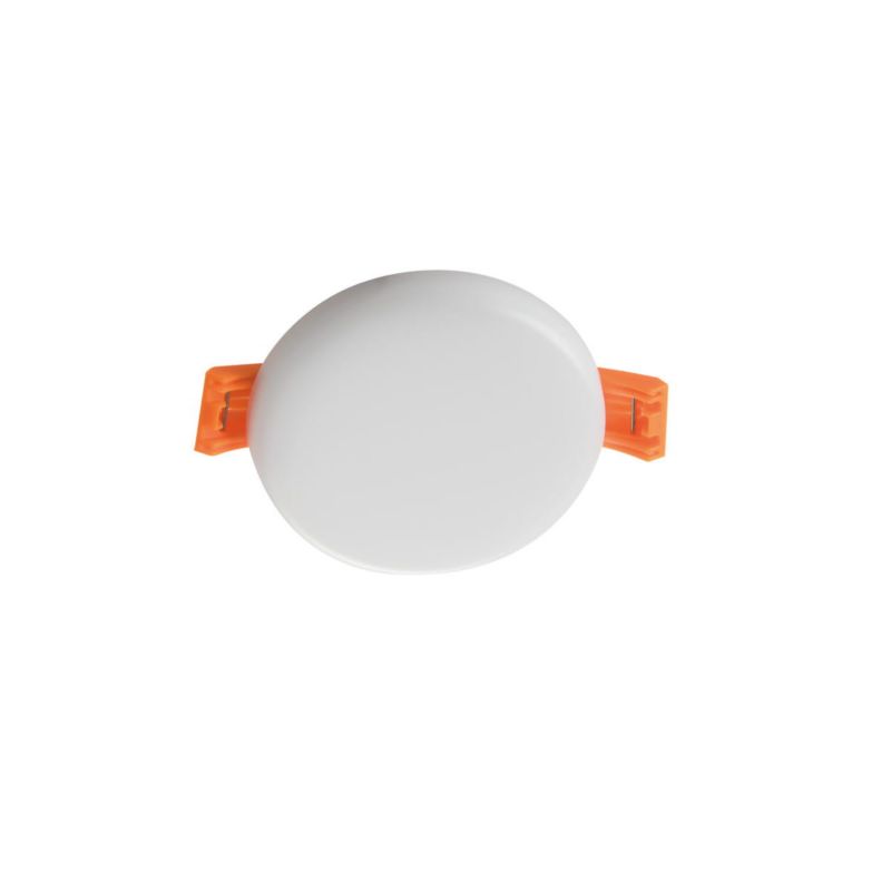 Oprawa sufitowa wpuszczana Kanlux Arel łazienkowa biała LED 6W 3000K 400lm IP65 wym: 8 x 8 cm okrągła - 1 szt.