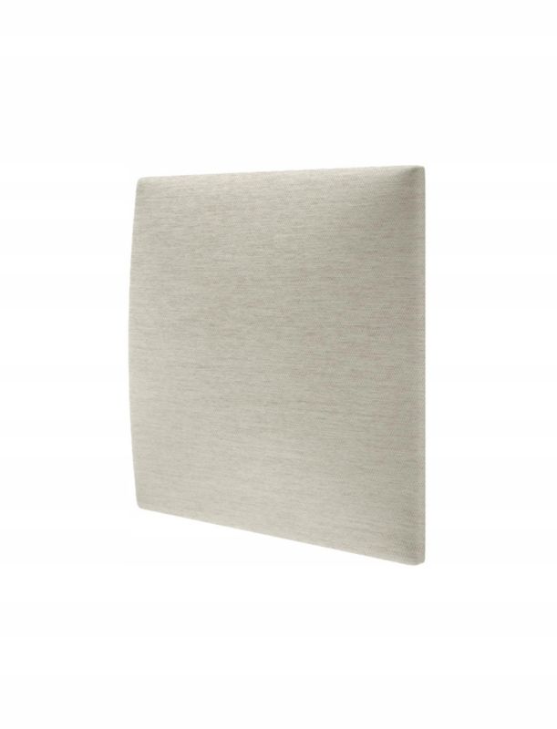 Panel tapicerowany ścienny Stegu wezgłowie 30x30 cm Beżowy welur , akustyczny, dekoracyjny 1 szt.