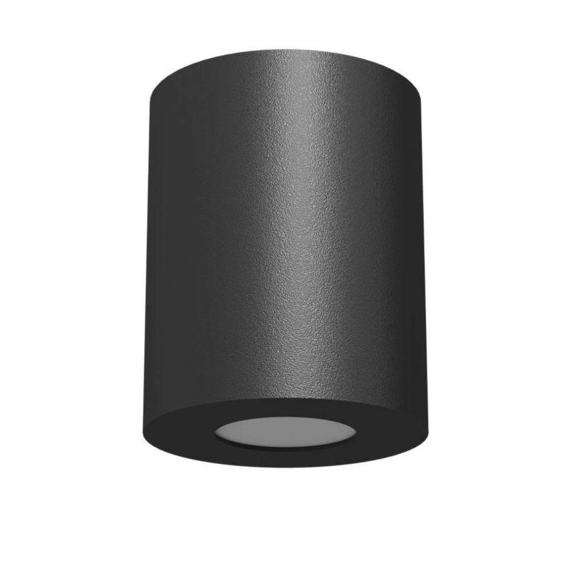 Reflektor sufitowy Brosline Point czarny do łazienki 1 x GU10 x 10W IP44 wym: 10 x 8 x 8 cm - 1 szt.