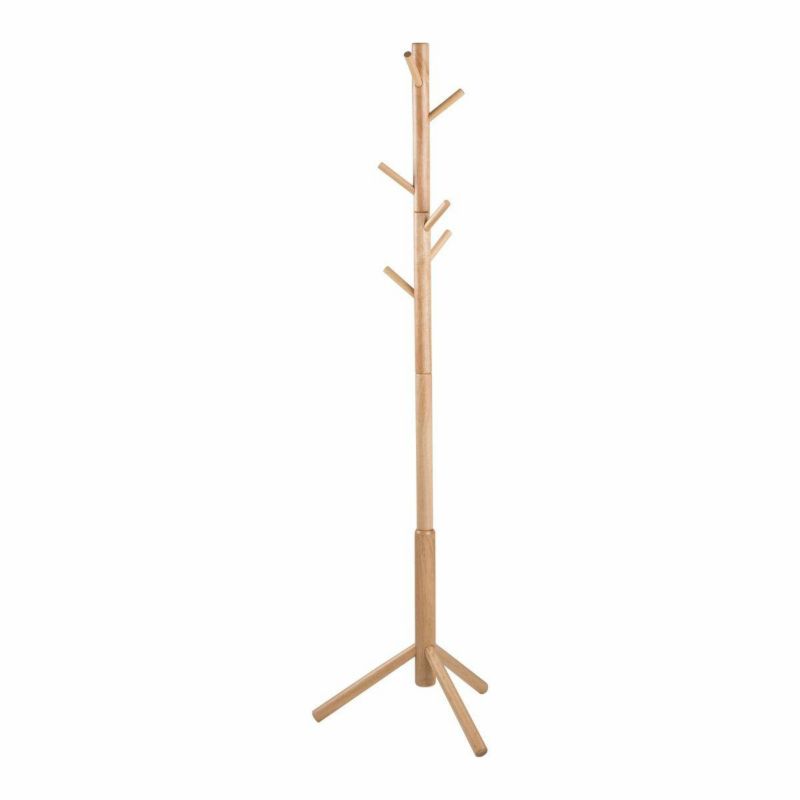 Wieszak stojący na ubrania Actona Bremen 7 haków beżowy 176x51x45 cm 1 szt.