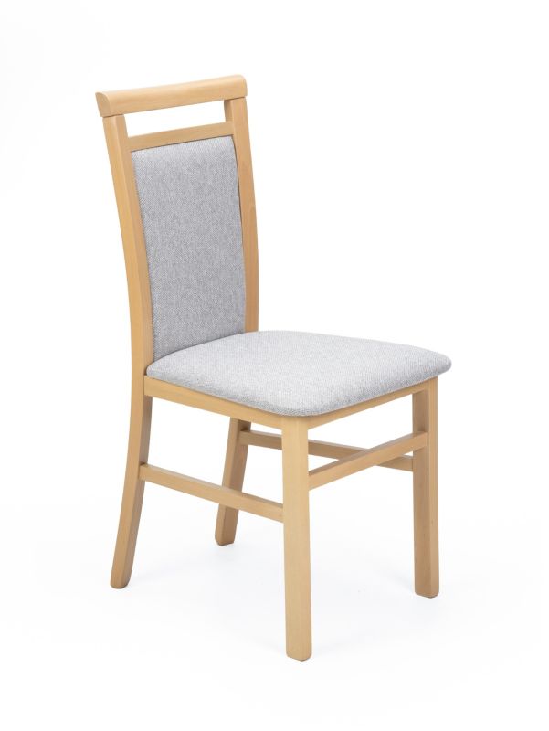 Krzesło bukowe Chairline ANGELO 3 dąb artisan tkanina Megan 363 1 szt.