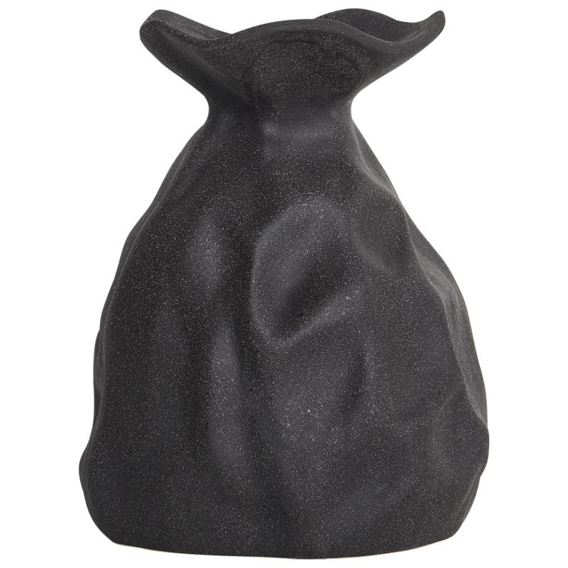 Wazon na kwiaty Coontail Kamionka 31 cm Czarny 1 szt.