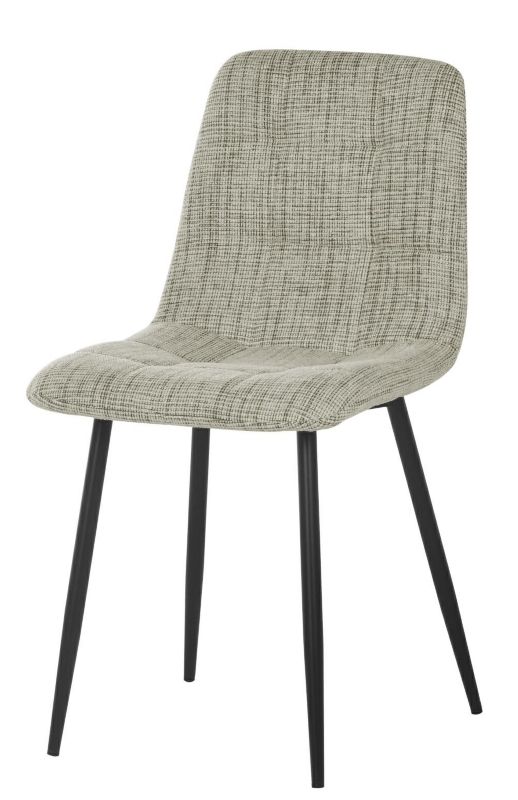 Krzesło tapicerowane SELIA HowHomely jasny brąz 88 cm 1 szt.