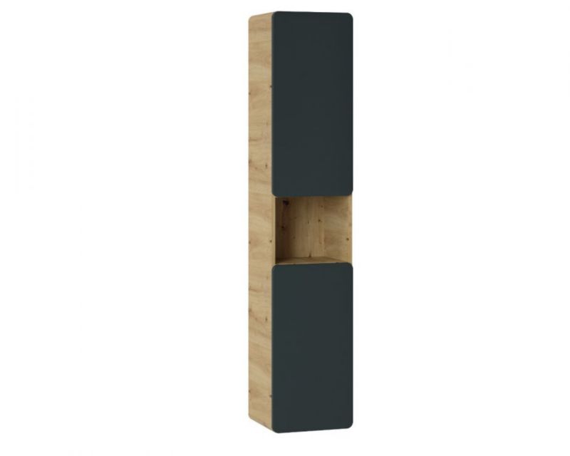 Szafka Comad łazienkowa ARUBA COSMOS 800 35 cm grafit/dąb 1 szt