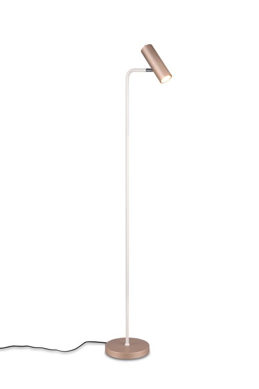 Lampa podłogowa stojąca Trio Marley kawowy 1 x GU10 x 10W wym: 151 x 39 x 39 cm - 1 szt.