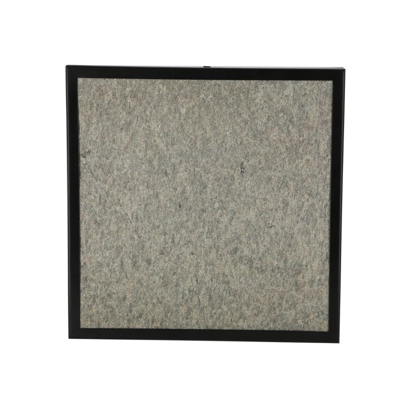 Plafon klosz złoty fornir kamienny Candellux Luxan szaro-czarny kwadratowy 29cm LED 28W 4000K 300lm IP20 - 1 szt.