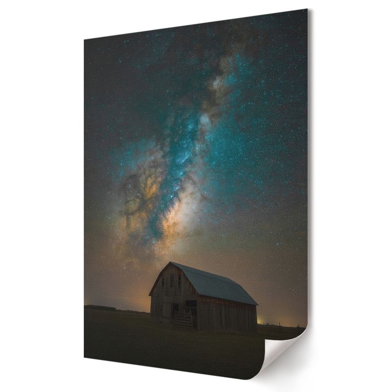 Plakat na ścianę Wallfluent Format A4 Kosmiczna noc Artysta Elena "Lumi" Ferri 1 szt.