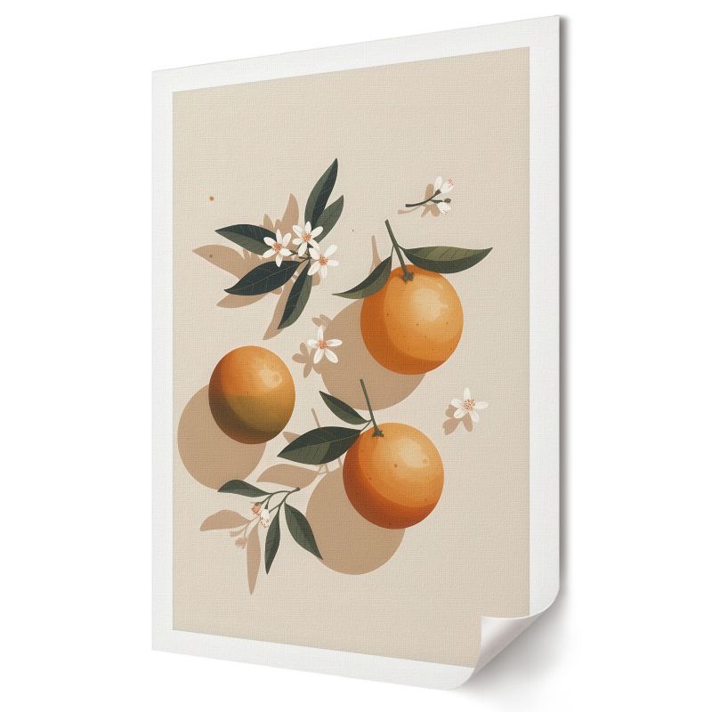 Plakat na ścianę Wallfluent Format A2 Pomarańcze ilustracja Kolektyw Modern Axis 1 szt.