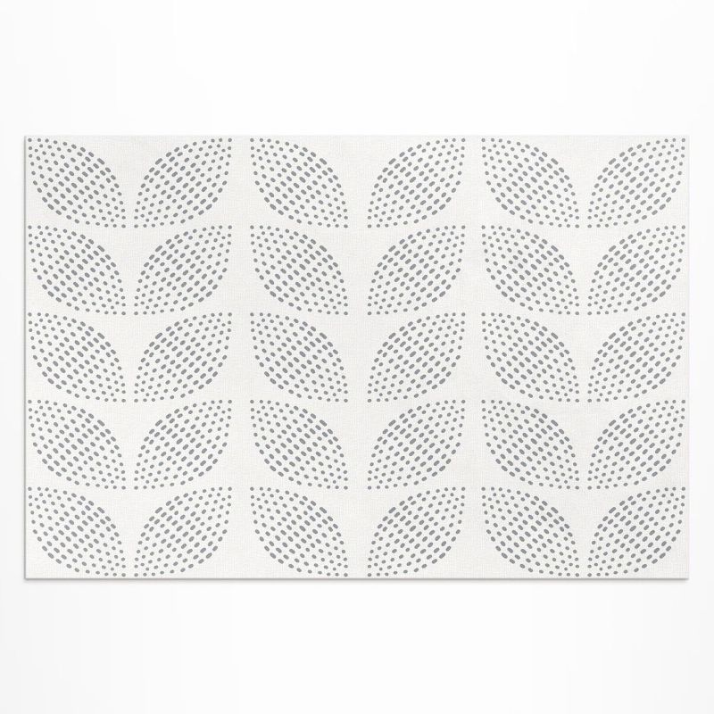 Dywan Winylowy Zewnętrzny Wallfluent 120x180 cm Kompozycja ciemnych liści z kropkami 1 szt.