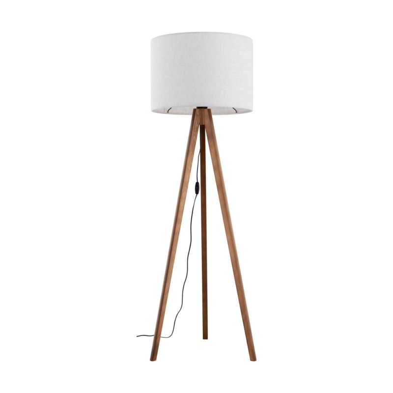 Lampa Podłogowa Tk-Lighting Grand Orzech - 1szt.