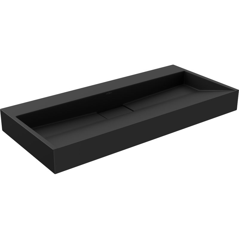 Umywalka nablatowa Mexen Ava czarna 100x46 cm 23011070 1 szt.