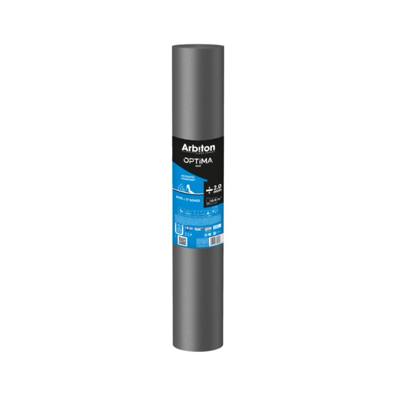 Podkład pod panele Arbiton Optima Max - 2mm - do paneli laminowanych - 10 m2