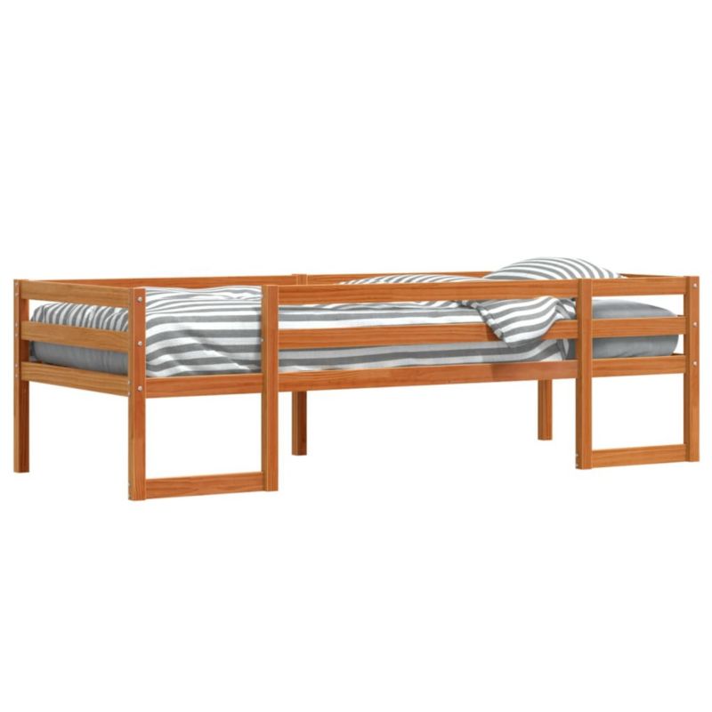 Łóżko drewniane WaszeMeble 90x200 cm brąz WM-846866 1 szt.