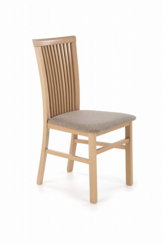 Krzesło bukowe Chairline ANGELO 1 dąb artisan siedzisko tapicerowane tkanina Inari 23 1 szt.