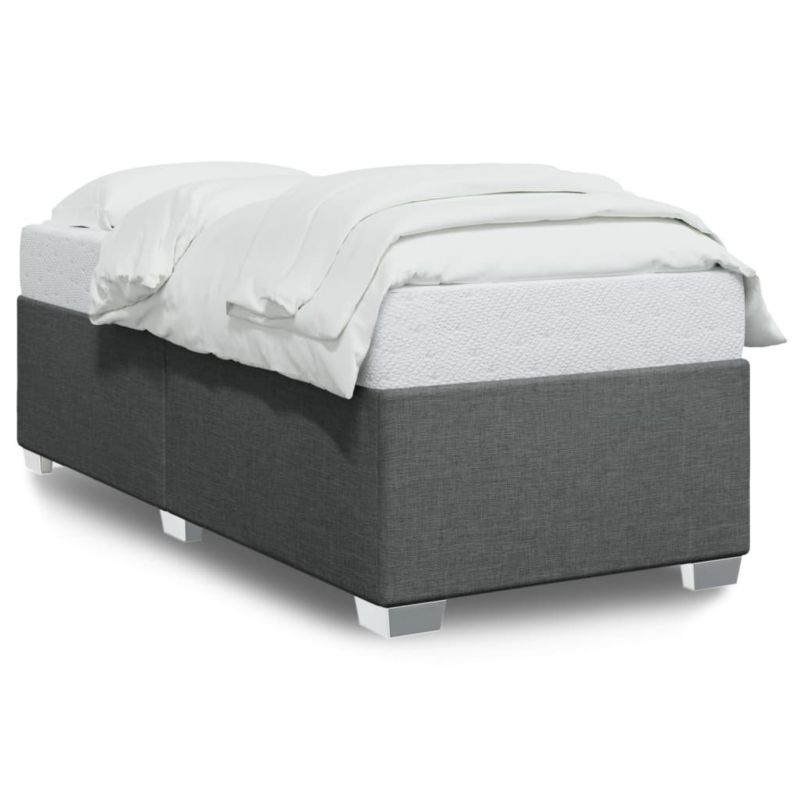 Łóżko tapicerowane WaszeMeble 80x200 cm ciemnoszara WM-3284430 1 szt.