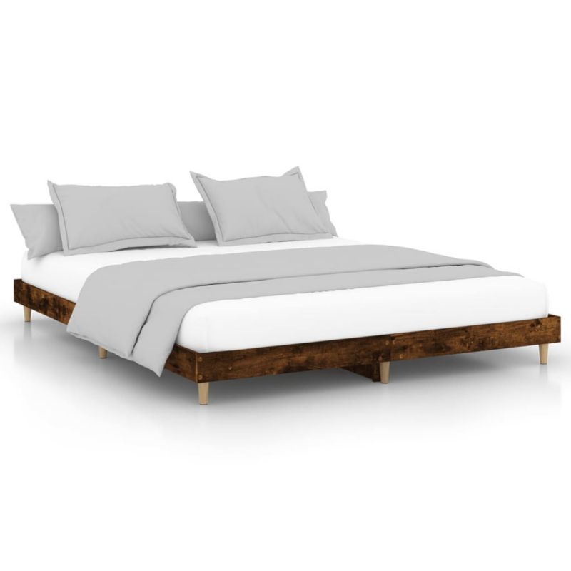 Łóżko drewniane WaszeMeble 140x200 cm brązowe WM-832042 1 szt.